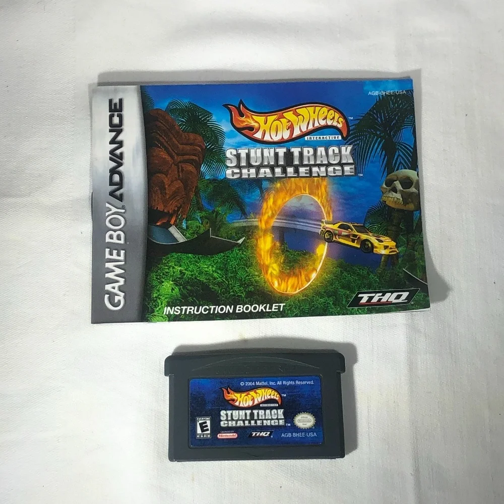 NINTENDO GAME BOY ADVANCE HOT WHEELS STUNT TRACK